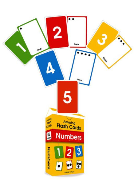 Amazing Flash Cards (Set Of 4 Boxes): Alphabet, Number, Animals, Colors And Shapes