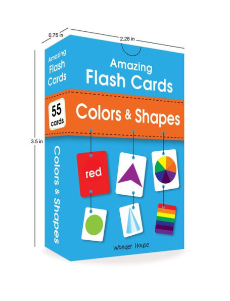 Amazing Flash Cards (Set Of 4 Boxes): Alphabet, Number, Animals, Colors And Shapes