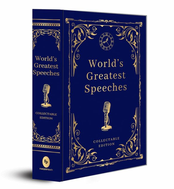 World's Greatest Speeches (Deluxe Hardbound Edition) by