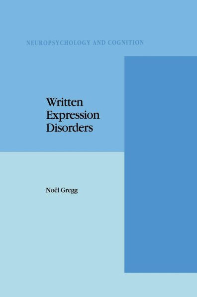 Written Expression Disorders / Edition 1
