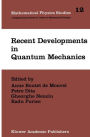 Recent Developments in Quantum Mechanics: Proceedings of the Brasov Conference, Poiana Brasov 1989, Romania