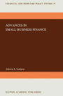 Advances in Small Business Finance