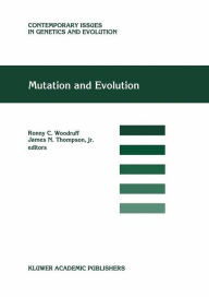 Title: Mutation and Evolution / Edition 1, Author: Ronny C. Woodruff