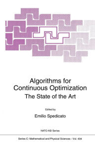 Title: Algorithms for Continuous Optimization: The State of the Art, Author: E. Spedicato