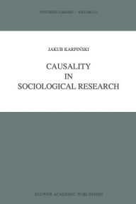 Title: Causality in Sociological Research, Author: Jakub Karpinski