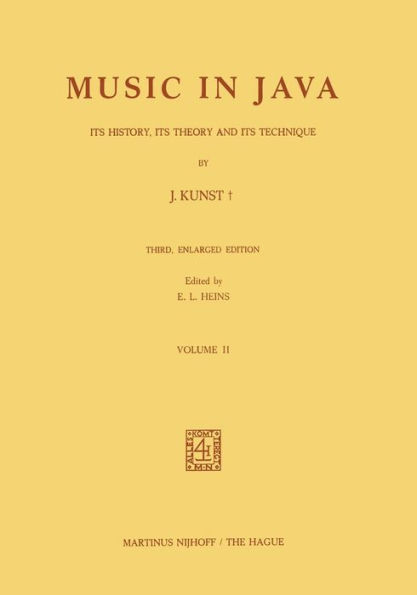 Music in Java: Its History, Its Theory and Its Technique