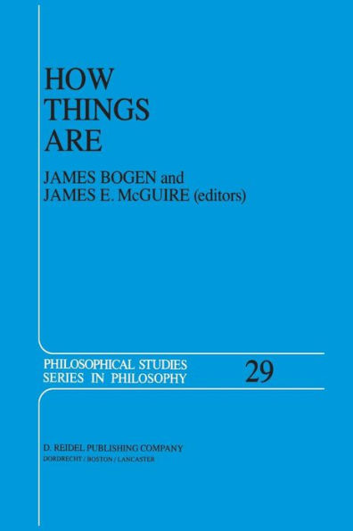 How Things Are: Studies in Predication and the History of Philosophy and Science
