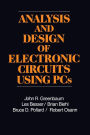 Analysis and Design of Electronic Circuits Using PCs