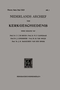 Title: Nederlands Archief Voor Kerkgeschiedenis, Author: J Lindeboom