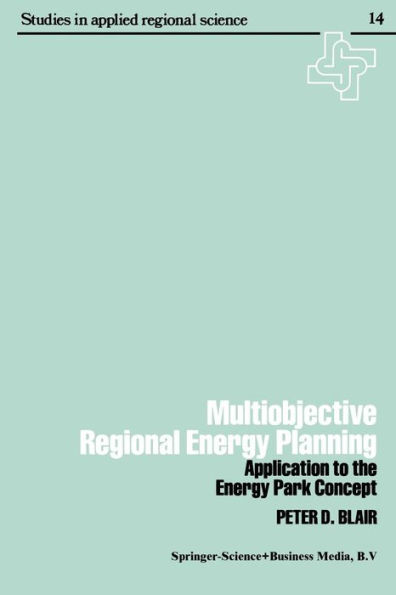 Multiobjective regional energy planning: Application to the energy park concept