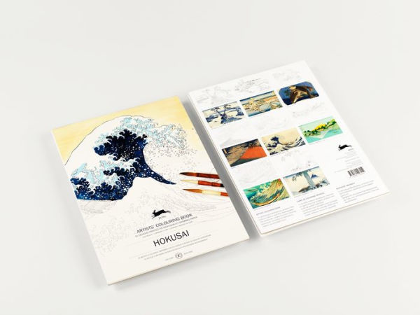 Hokusai Artists' Colouring Book