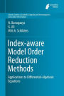 Index-aware Model Order Reduction Methods: Applications to Differential-Algebraic Equations