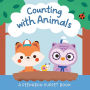 Counting with Animals: A Peekaboo Puppet Book (Includes Board Book and Glove with 5 Finger Puppets!)