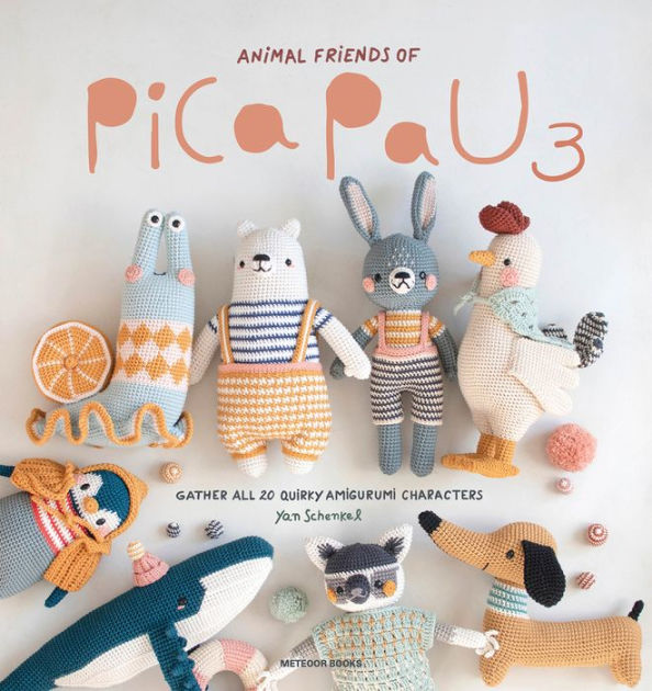 Animal Friends of Pica Pau 3: Gather All 20 Quirky Amigurumi Characters [Book]