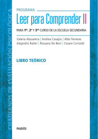 Title: Programa Leer para comprender II- libro teórico: Para 1º, 2º, 3er curso de la escuela secundaria, Author: Cesare Cornoldi