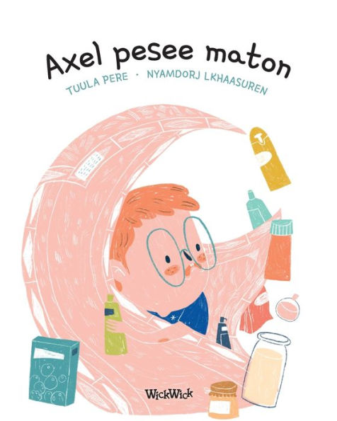 Axel pesee maton: Finnish Edition of Axel Washes the Rug