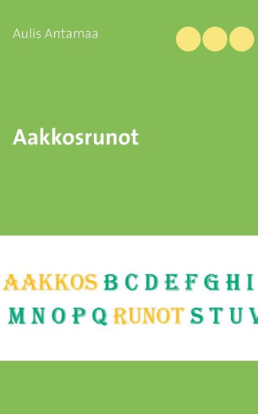 Aakkosrunot