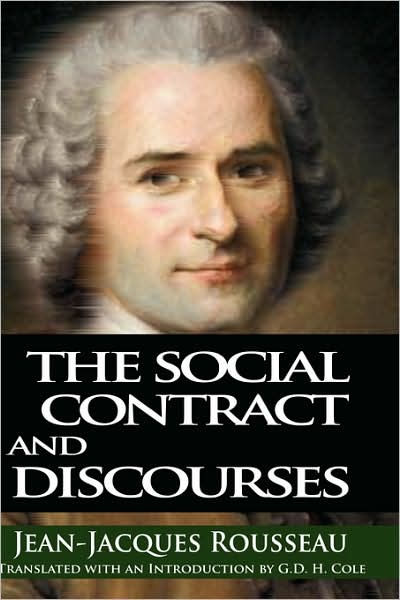 The Social Contract And Discourses By Jean Jacques Rousseau, Paperback ...