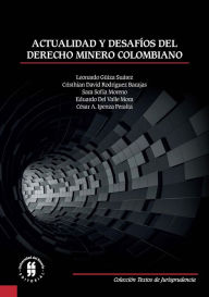 Title: Actualidad y desafíos del derecho minero colombiano, Author: Varios Autores