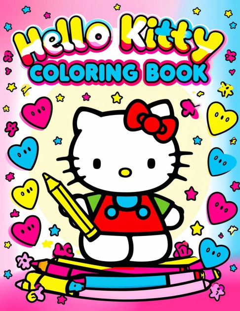 Hello Kitty Coloring Book by Alexander Hennry, Paperback | Barnes & Noble®
