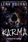 Karma: Forsaken Outlaws MC: A Dark MMF Biker Romance