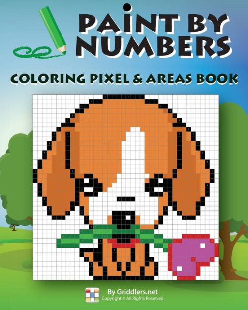 Paint by Numbers Coloring Pixel & Areas Book by Rastislav Rehak, Elad