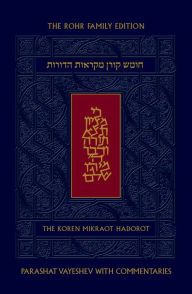 Title: Koren Mikraot HaDorot, V9: Vayeshev, Author: Jonathan Sacks