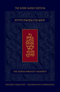 Title: Koren Mikraot haDorot, V27: Aharei Mot - Kedoshim, Author: Jonathan Sacks