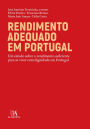 Rendimento adequado em Portugal - Um estudo sobre o rendimento suficiente para viver com dignidade e