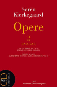 Title: Opere II/ 2, Author: Kierkegaard Soren