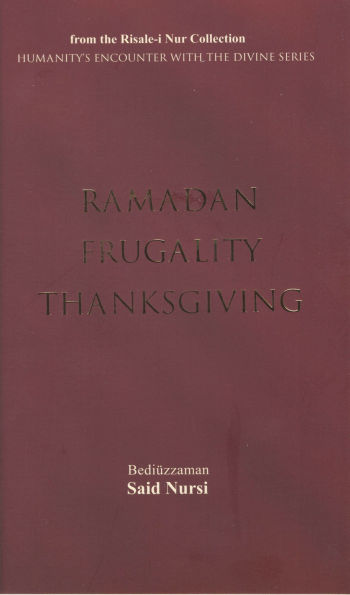 Ramadan Frugality Thanksgiving