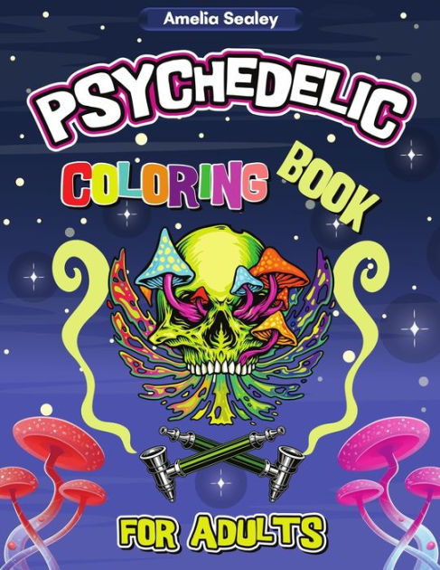 Psychedelic Coloring Book