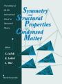 Symmetry and Structural Properties of Condensed Matter: Proceedings of the 5th International School