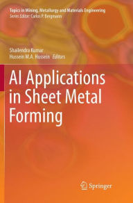 Title: AI Applications in Sheet Metal Forming, Author: Shailendra Kumar