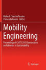 Mobility Engineering: Proceedings of CAETS 2015 Convocation on Pathways to Sustainability