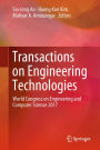 Transactions on Engineering Technologies: World Congress on Engineering and Computer Science 2017