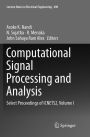 Computational Signal Processing and Analysis: Select Proceedings of ICNETS2, Volume I