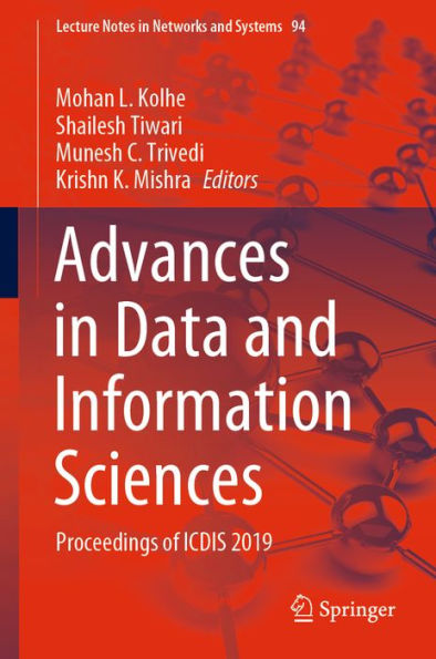 Advances in Data and Information Sciences: Proceedings of ICDIS 2019