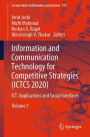 Information and Communication Technology for Competitive Strategies (ICTCS 2020): ICT: Applications and Social Interfaces