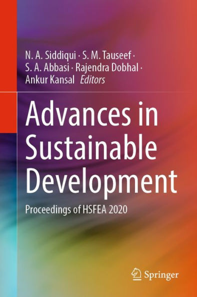 Advances in Sustainable Development: Proceedings of HSFEA 2020