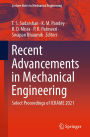 Recent Advancements in Mechanical Engineering: Select Proceedings of ICRAME 2021