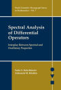 Spectral Analysis Of Differential Operators: Interplay Between Spectral And Oscillatory Properties