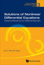 SOLUTIONS OF NONLINEAR DIFFERENTIAL EQUATIONS: Existence Results via the Variational Approach