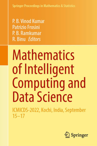 Mathematics of Intelligent Computing and Data Science: ICMICDS-2022, Kochi, India, September 15-17