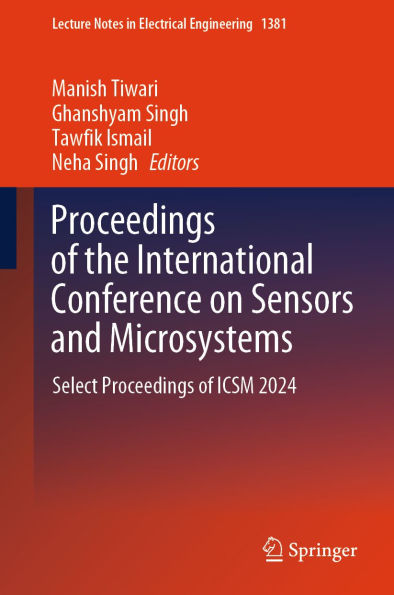 Proceedings of the International Conference on Sensors and Microsystems: Select Proceedings of ICSM 2024