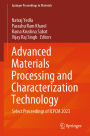 Advanced Materials Processing and Characterization Technology: Select Proceedings of ICPCM 2023