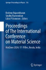 Proceedings of The International Conference on Material Science: MatZone-2024, 17-19 December, Kerala, India