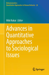 Title: Advances in Quantitative Approaches to Sociological Issues, Author: Miki Nakai