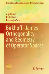 Title: Birkhoff-James Orthogonality and Geometry of Operator Spaces, Author: Arpita Mal