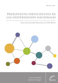 Title: Presupuesto participativo en las universidades nacionales, Author: Rodolfo Luque